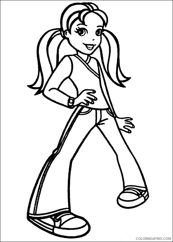 Polly Pocket Coloring Pages Polly Pocket Printable 2021 4660 Coloring4free