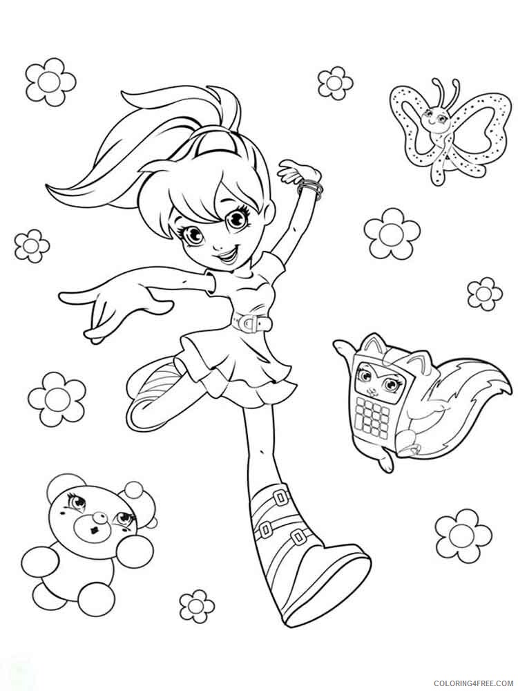 Polly Pocket Coloring Pages polly pocket 21 Printable 2021 4672 Coloring4free