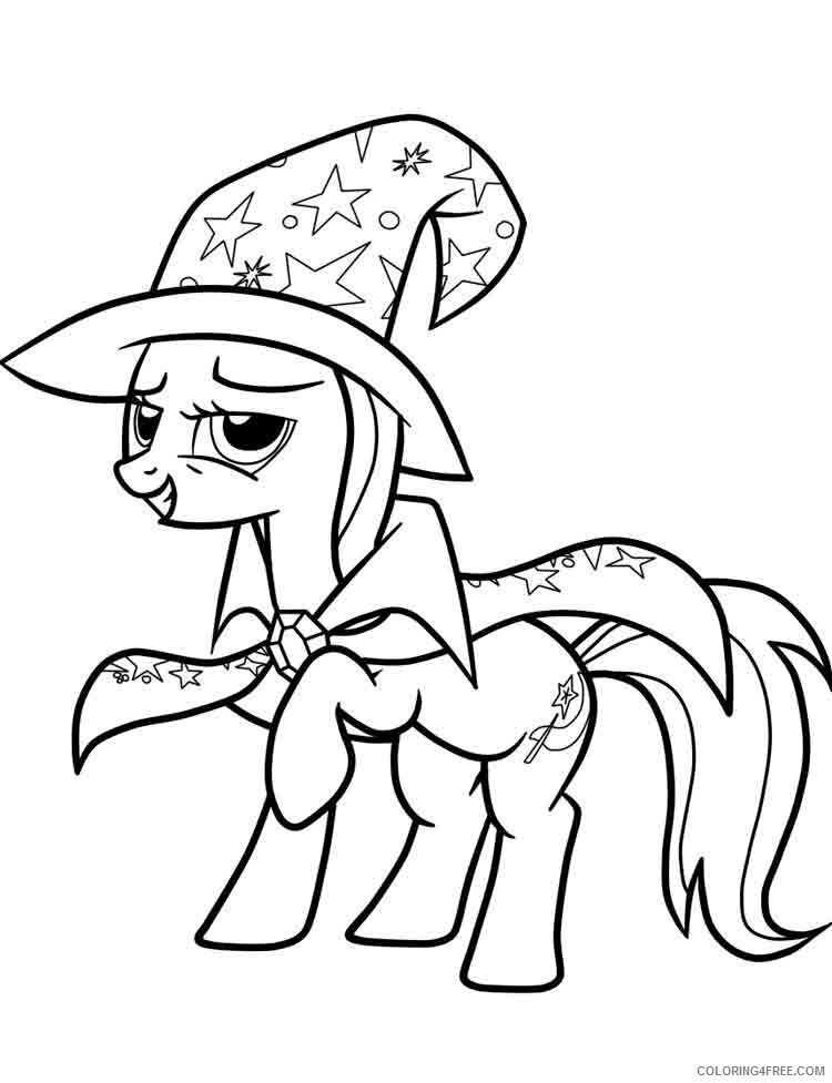 Ponyville Coloring Pages ponyville 16 Printable 2021 4695 Coloring4free