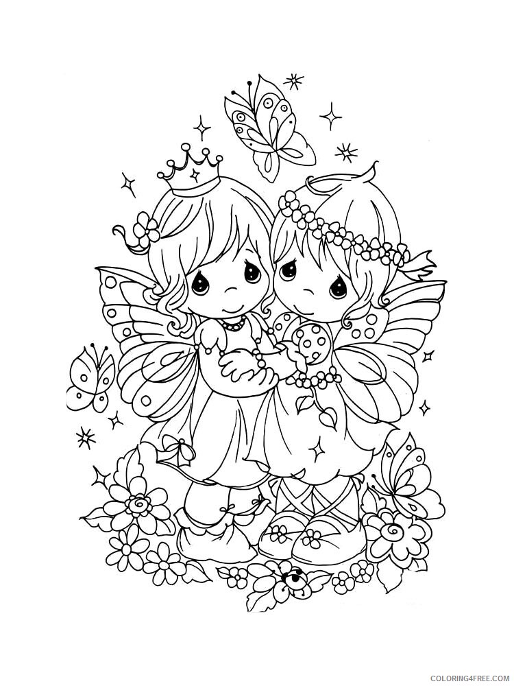 Precious Moments Coloring Pages Precious Moments 3 Printable 2021 4734 Coloring4free