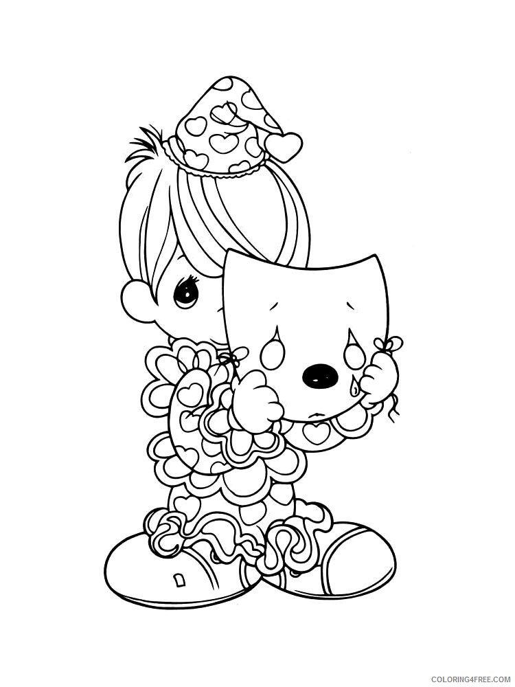 Precious Moments Coloring Pages Precious Moments 4 Printable 2021 4735 Coloring4free