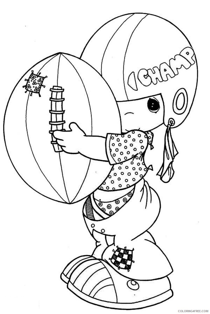 Precious Moments Coloring Pages baby girl Printable 2021 4704 Coloring4free