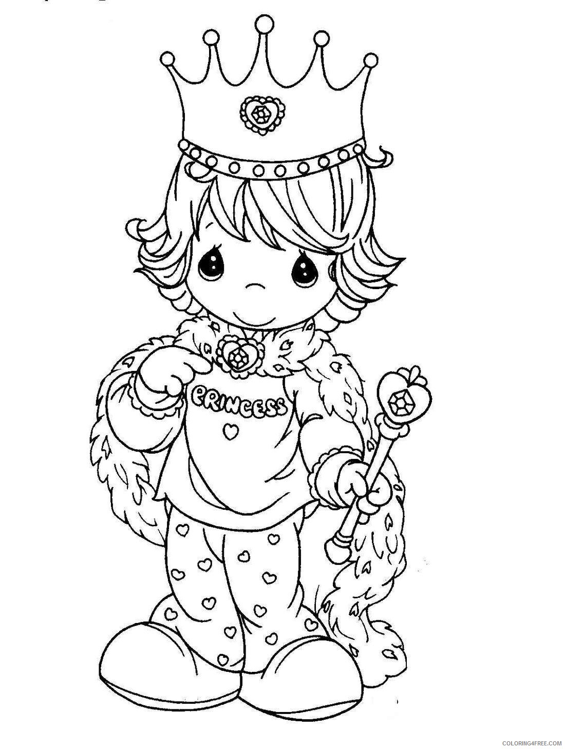 Precious Moments Coloring Pages free precious moments Printable 2021 4727 Coloring4free