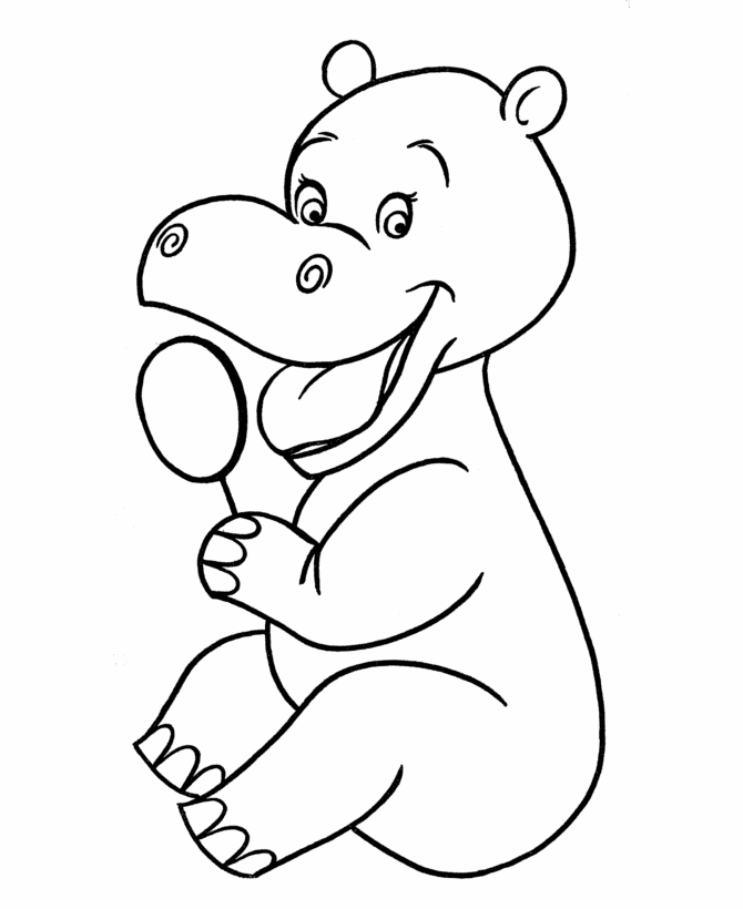Preschool Animal Coloring Pages free for preschoolers Printable 2021 4854 Coloring4free