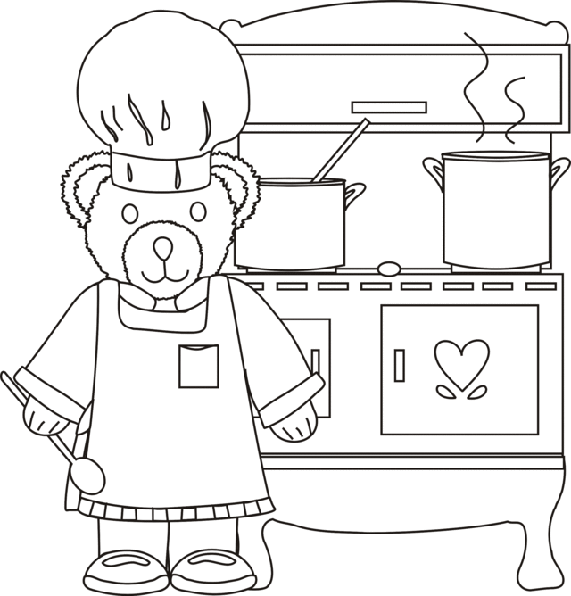 Preschool Coloring Pages Thanksgiving Bear for Preschool Printable 2021 4824 Coloring4free