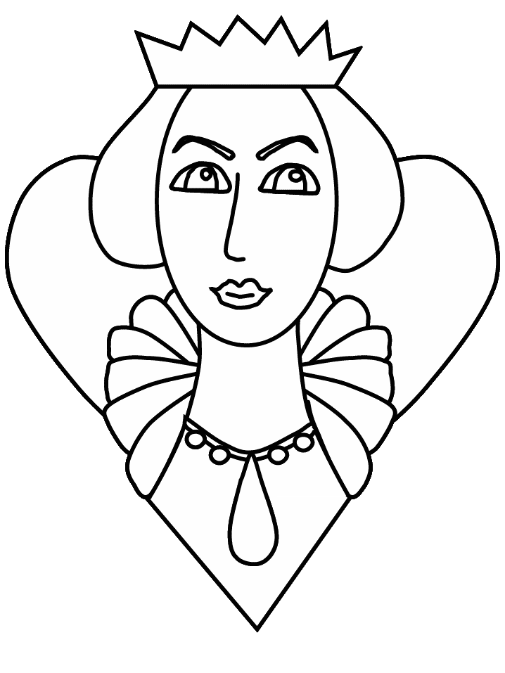 Queen Coloring Pages 4 Printable 2021 4981 Coloring4free