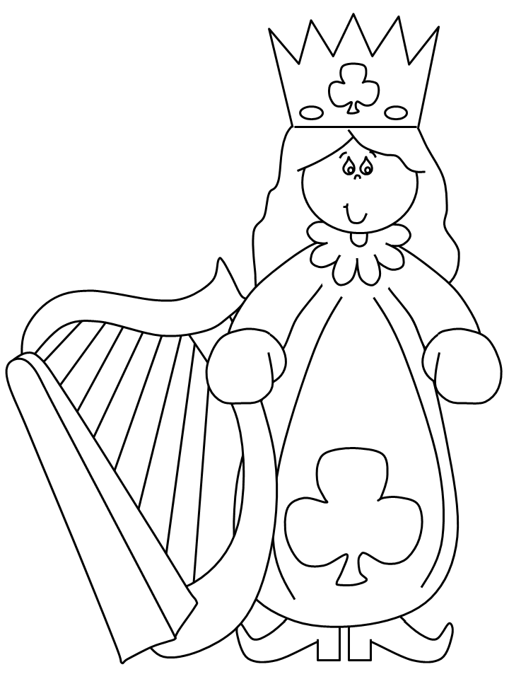 Queen Coloring Pages queen Printable 2021 4986 Coloring4free