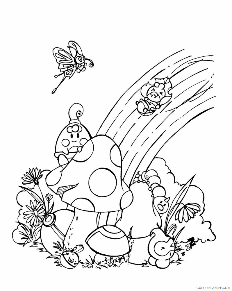 Rainbow Coloring Pages Rainbow Printable 2021 5026 Coloring4free