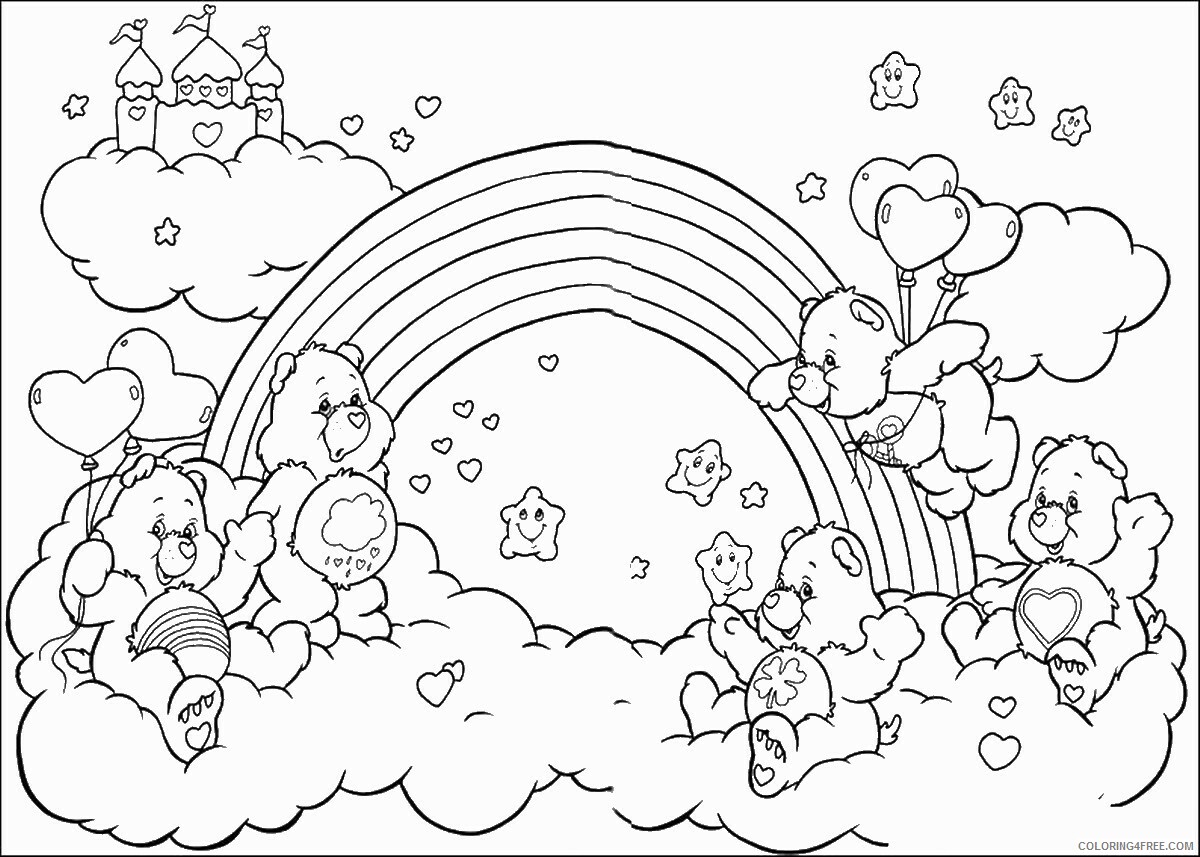 Rainbow Coloring Pages rainbowc12 Printable 2021 5021 Coloring4free