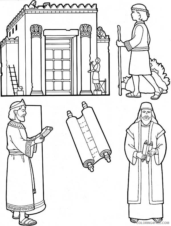 Religion Coloring Pages Bible Story of King Nebuchadnezzar Printable 2021 5068 Coloring4free