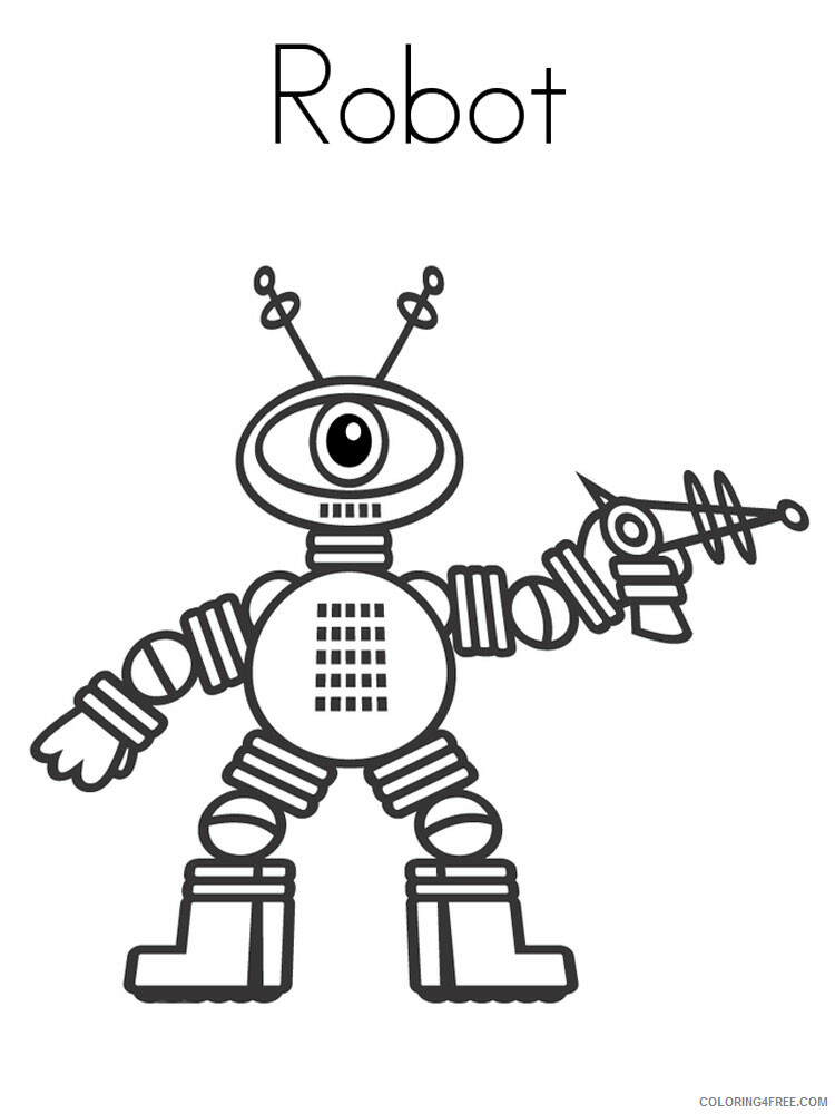 Robots and Transformers Coloring Pages for boys 10 Printable 2021 5085 Coloring4free