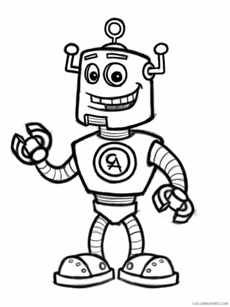 Robots and Transformers Coloring Pages for boys 3 Printable 2021 5092 Coloring4free
