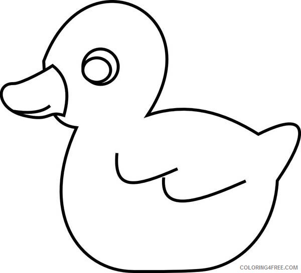 Rubber Duck Coloring Pages Rubber Duck Printable 2021 5135 Coloring4free