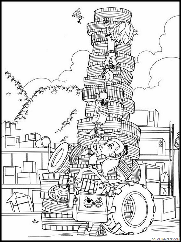 Rusty Rivets Coloring Pages Rusty Rivets 2 Printable 2021 5153 Coloring4free