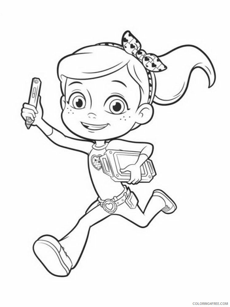 Rusty Rivets Coloring Pages Rusty Rivets 5 Printable 2021 5156 Coloring4free
