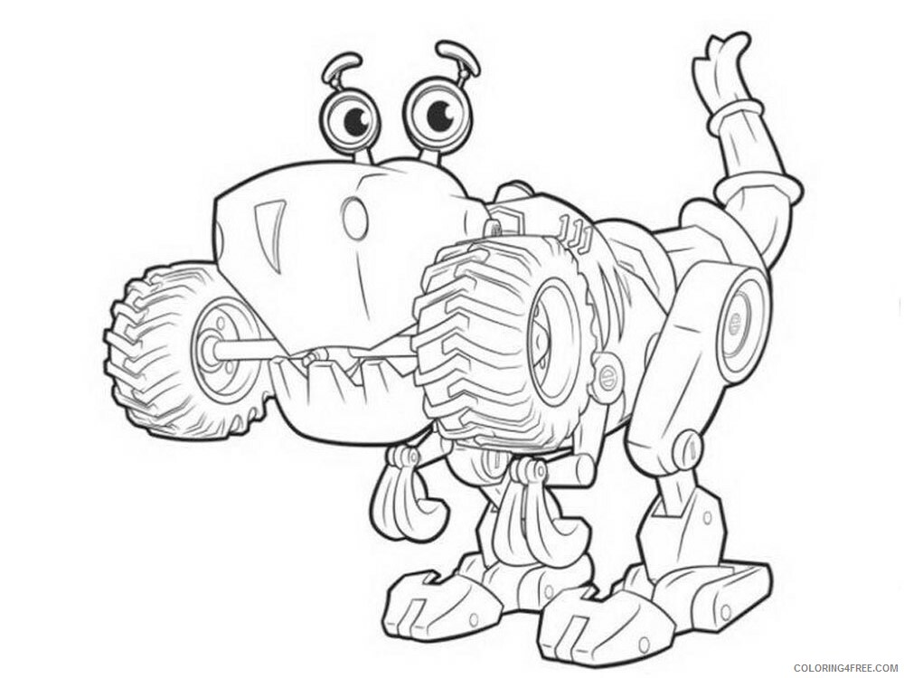 Rusty Rivets Coloring Pages Rusty Rivets 6 Printable 2021 5157 Coloring4free