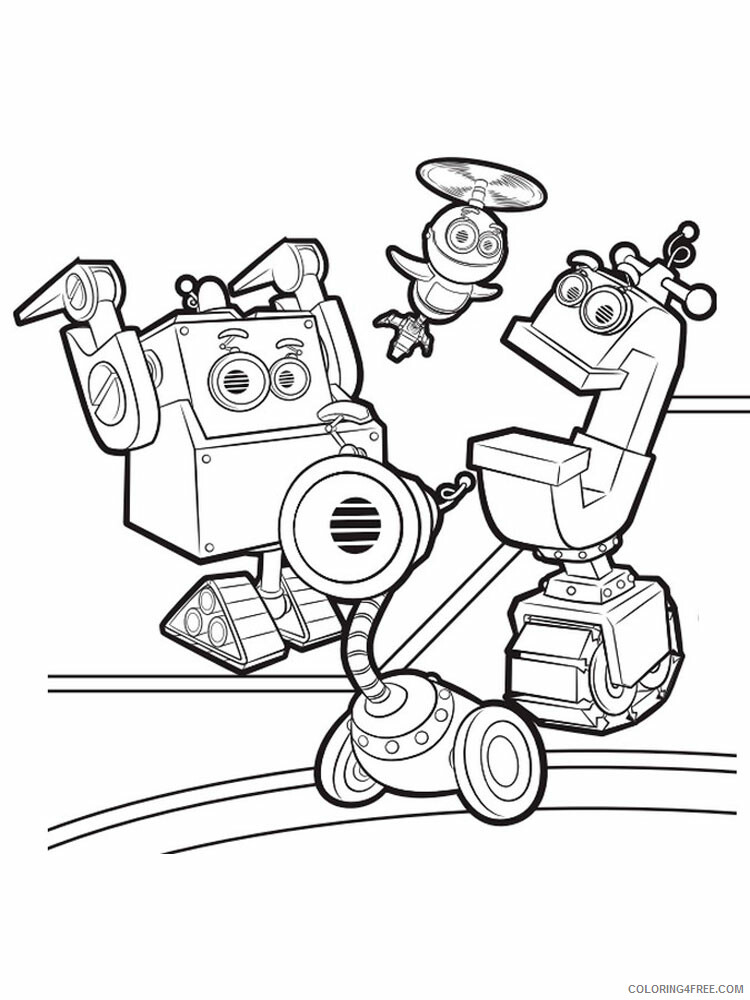 Rusty Rivets Coloring Pages Rusty Rivets 9 Printable 2021 5160 Coloring4free