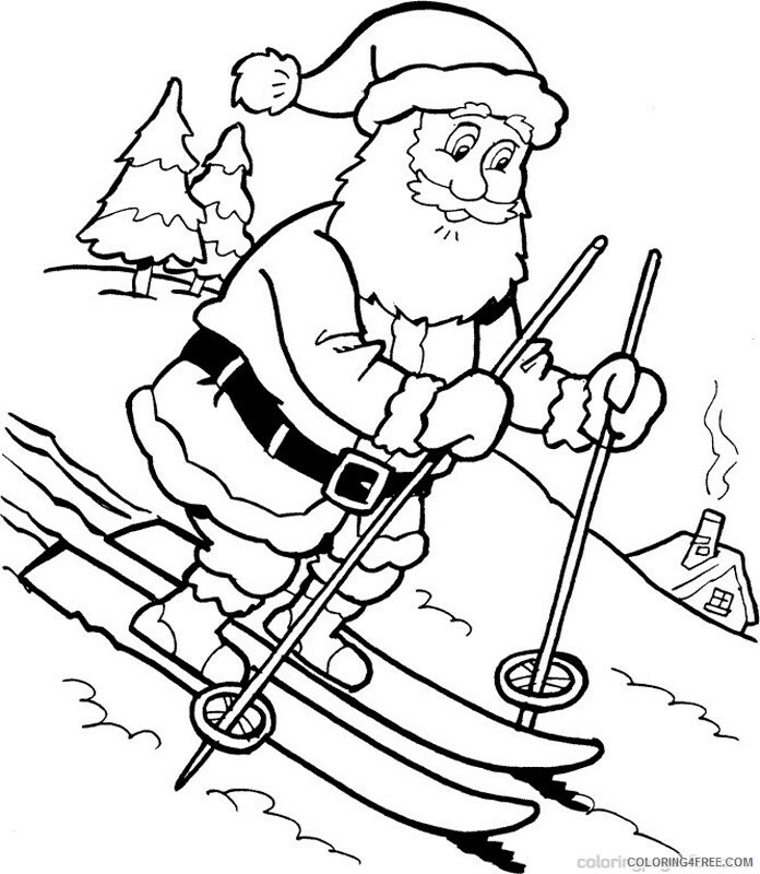 Santa Claus Coloring Pages of Santa Claus For Kids Printable 2021 5192 Coloring4free