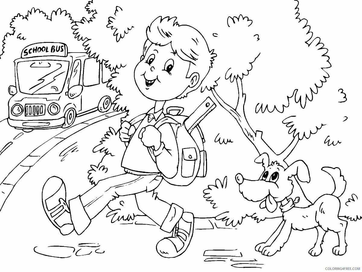 School Bus Coloring Pages 1528688318_catchtheschoolbusa4 Printable 2021 5265 Coloring4free