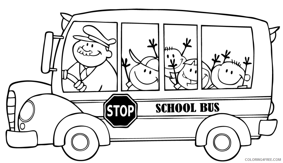 School Bus Coloring Pages 1560589158_school bus a4 Printable 2021 5267 Coloring4free