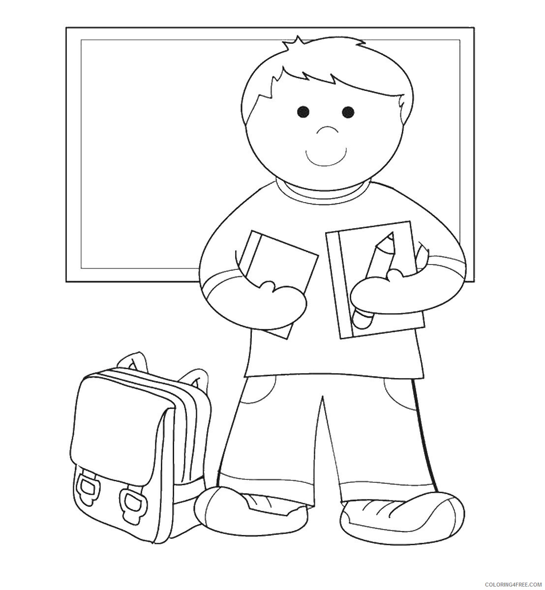 School Coloring Pages school_cl_19 Printable 2021 5247 Coloring4free