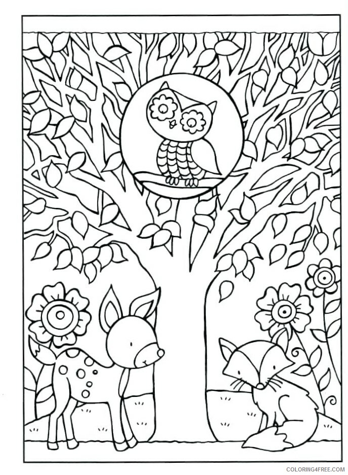 September Coloring Pages Fall September Printable 2021 5308 Coloring4free