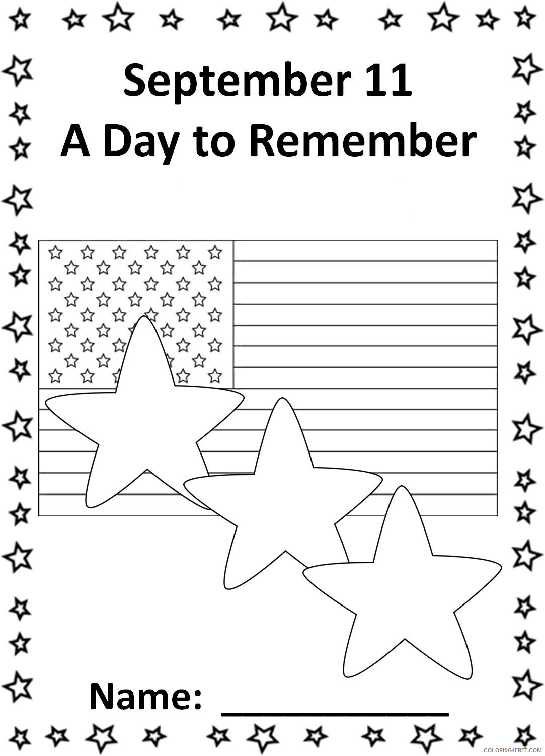 September Coloring Pages September 11 Printable 2021 5312 Coloring4free