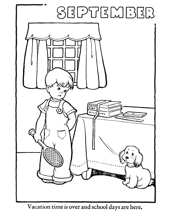 September Coloring Pages September Printable 2021 5314 Coloring4free