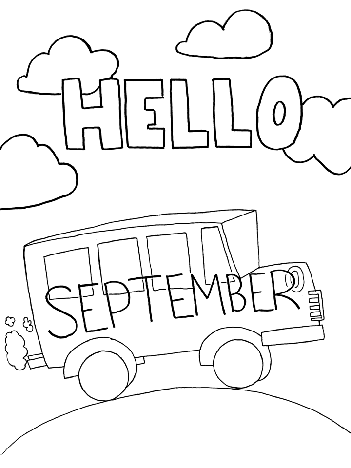 September Coloring Pages september Printable 2021 5311 Coloring4free