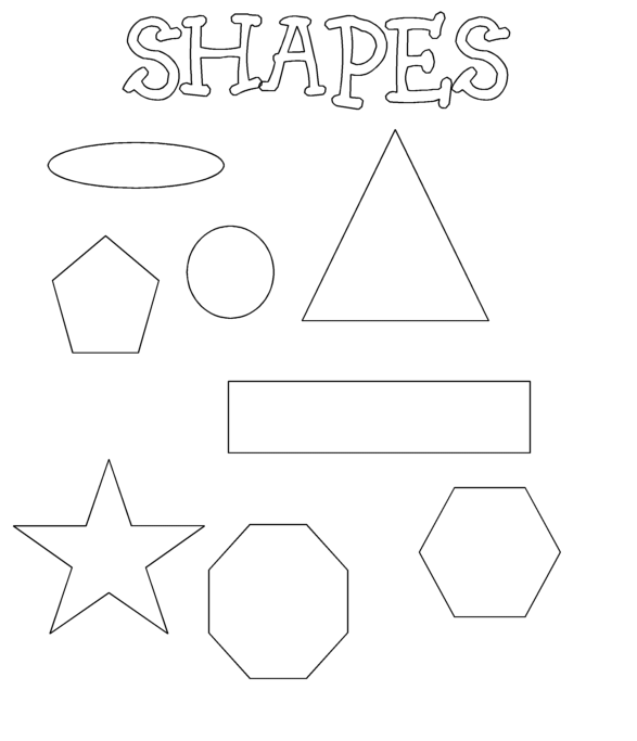 Shape Coloring Pages shapes 2 Printable 2021 5323 Coloring4free