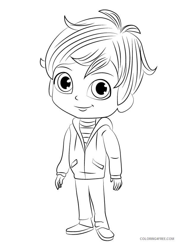 Shimmer and Shine Coloring Pages Zac Shimmer and Shine Printable 2021 5375 Coloring4free