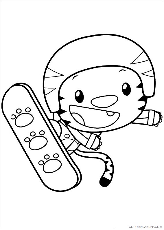 Skateboarding Coloring Pages 1536222771_rintoo skateboarding a4 Printable 2021 5420 Coloring4free