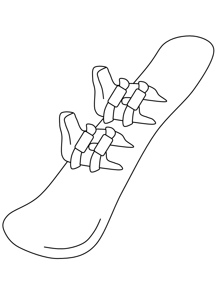 Snowboarding Coloring Pages snowboard Printable 2021 5473 Coloring4free
