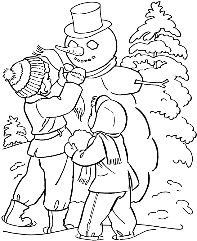 Snowman Coloring Pages Free Snowman Printable 2021 5556 Coloring4free