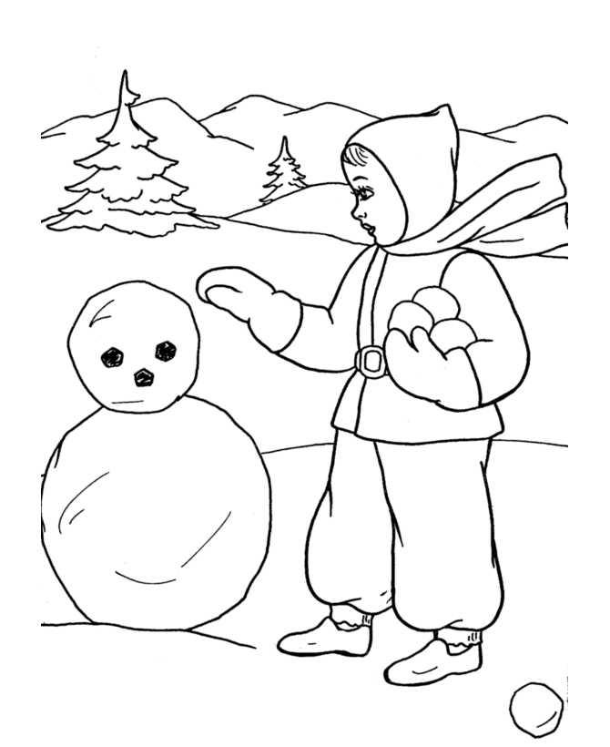 Snowman Coloring Pages Snowman Free Printable 2021 5602 Coloring4free