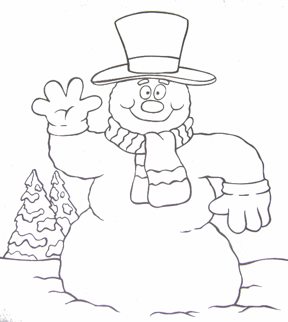 Snowman Coloring Pages Snowman Printable 2021 5581 Coloring4free
