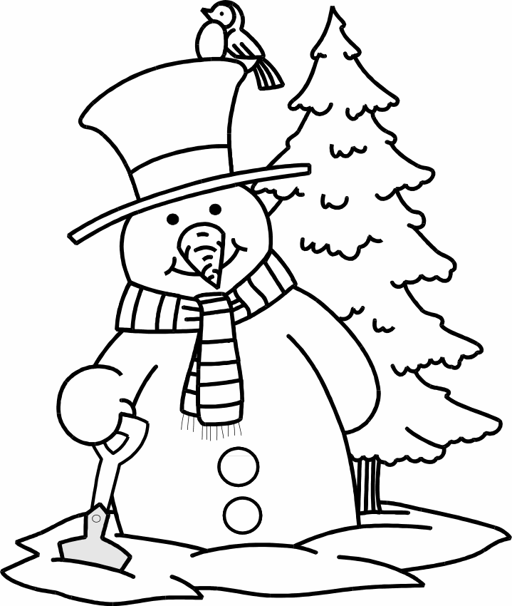 Snowman Coloring Pages Snowman Printable 2021 5604 Coloring4free