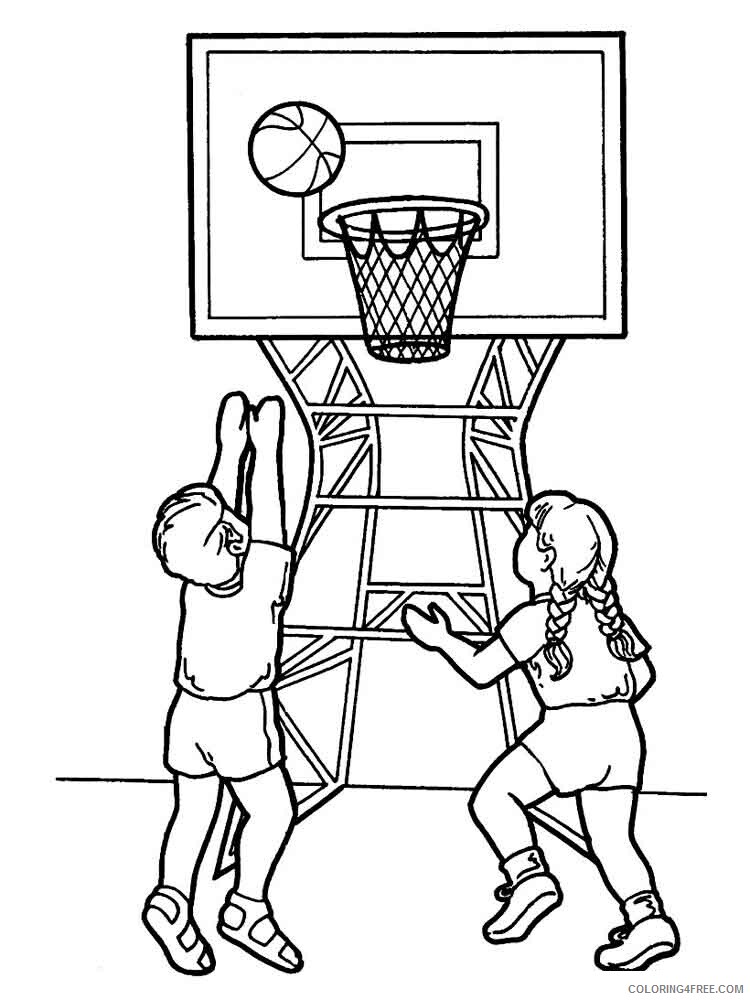 Sports Coloring Pages Sports 1 Printable 2021 5811 Coloring4free