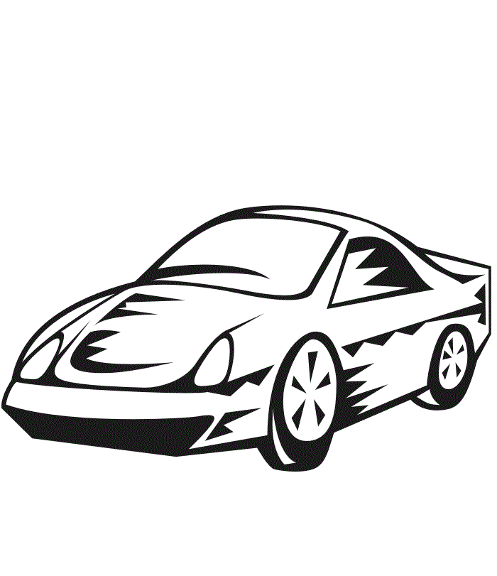 Sports Coloring Pages Sports Car 3 Printable 2021 5809 Coloring4free