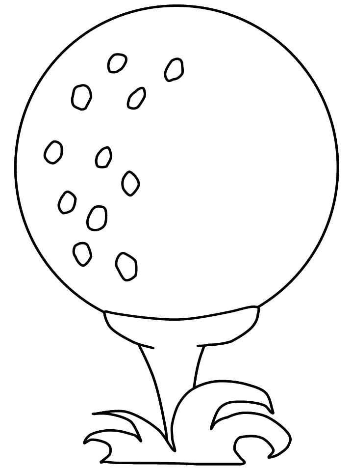 Sports Coloring Pages golf 4 Printable 2021 5766 Coloring4free