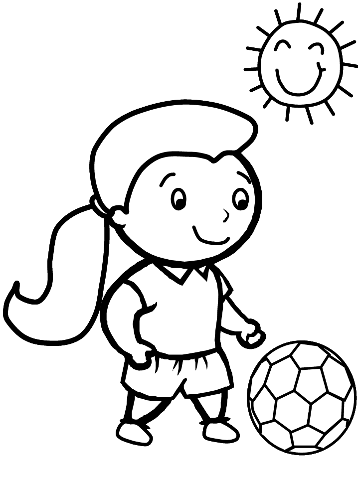 Sports Coloring Pages soccer 2 sports Printable 2021 5728 Coloring4free