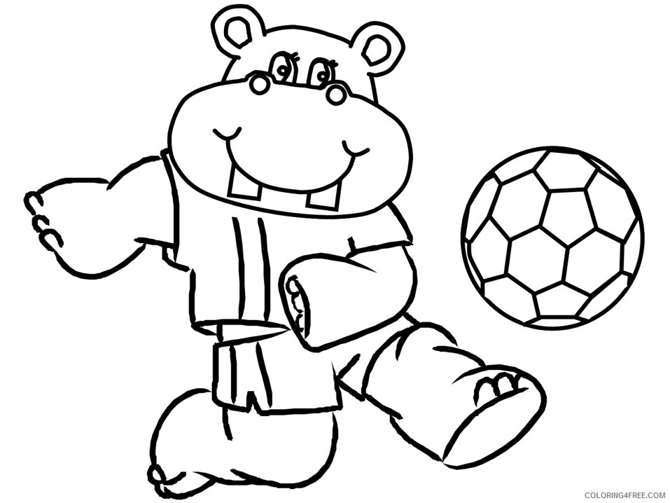 Sports Coloring Pages soccer 3 Printable 2021 5776 Coloring4free