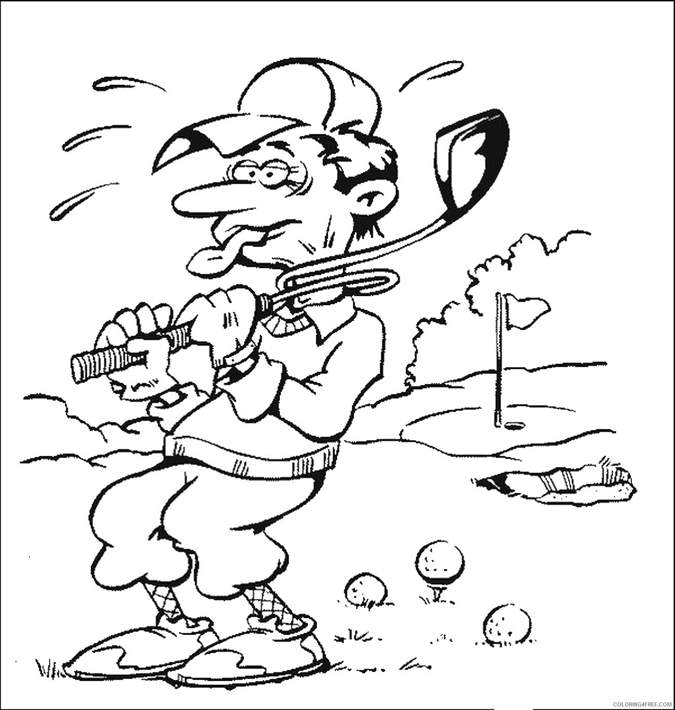 Sports Coloring Pages sports_cl_043 Printable 2021 5788 Coloring4free