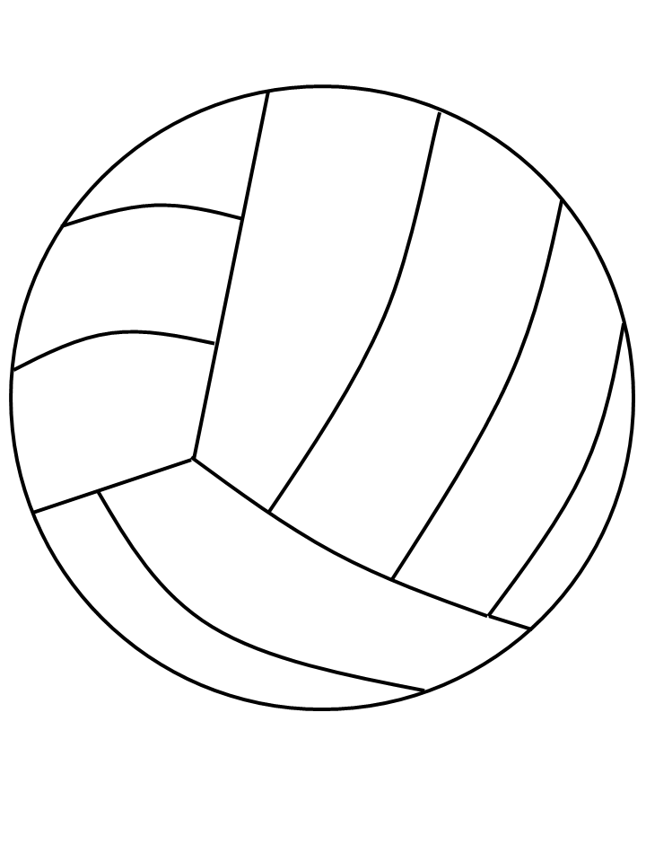 Sports Coloring Pages volleyball9 Printable 2021 5842 Coloring4free