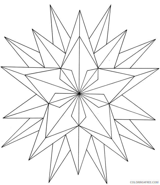 Star Coloring Pages Printable Stars Printable 2021 5865 Coloring4free