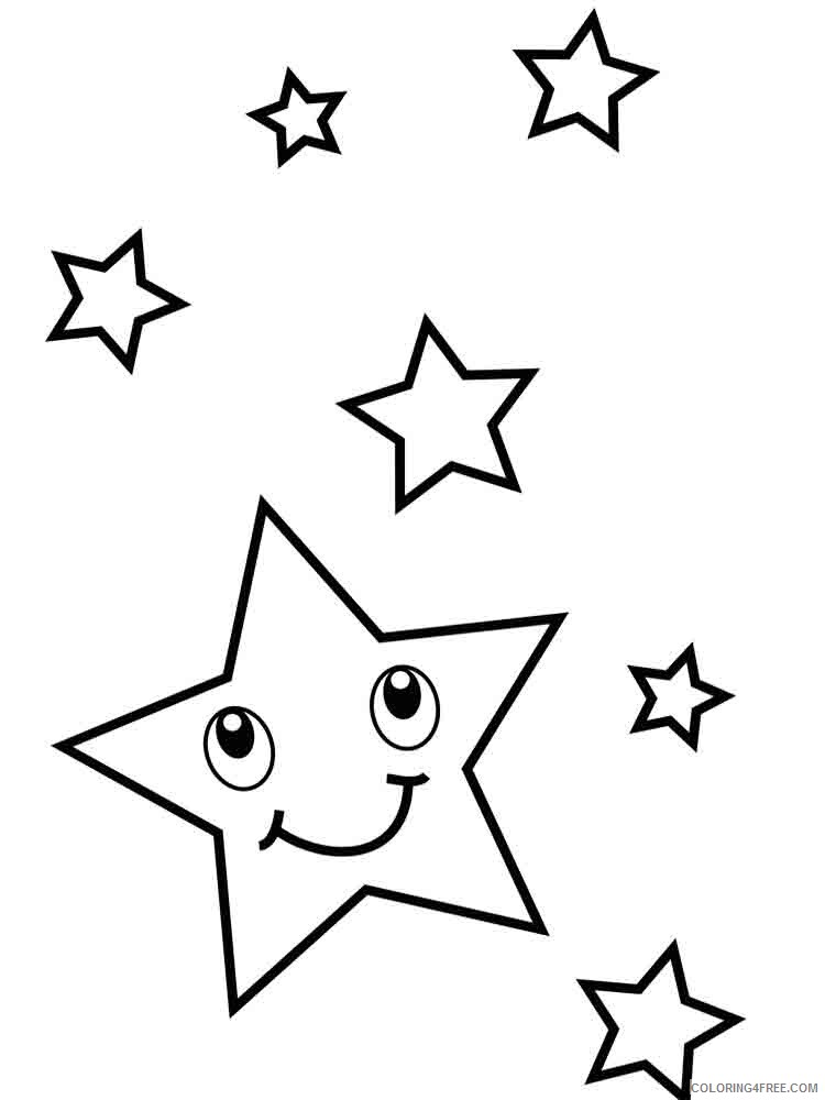 Star Coloring Pages star 2 Printable 2021 5874 Coloring4free