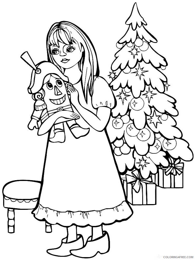 The Nutcracker Coloring Pages Nutcracker 12 Printable 2021 5960 Coloring4free
