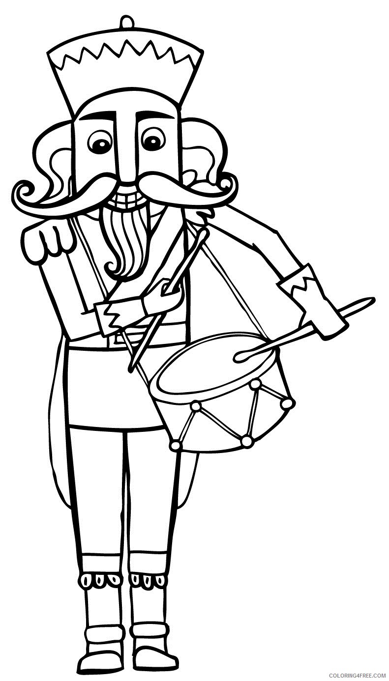 The Nutcracker Coloring Pages Nutcracker Printable 2021 5958 Coloring4free