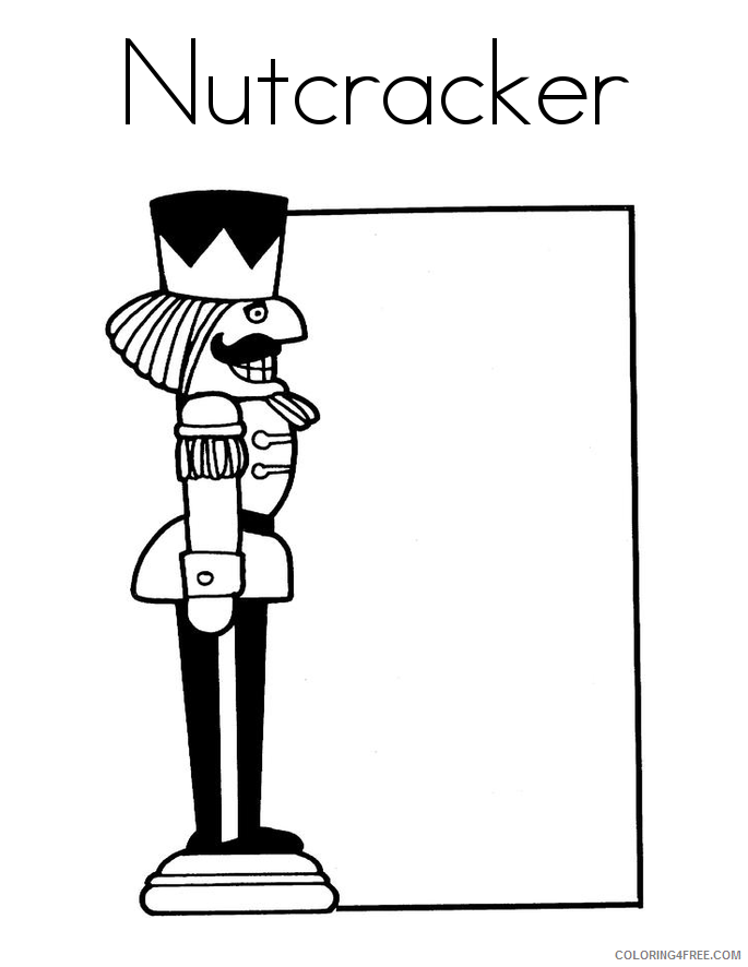 The Nutcracker Coloring Pages Nutcracker Printable 2021 5959 Coloring4free