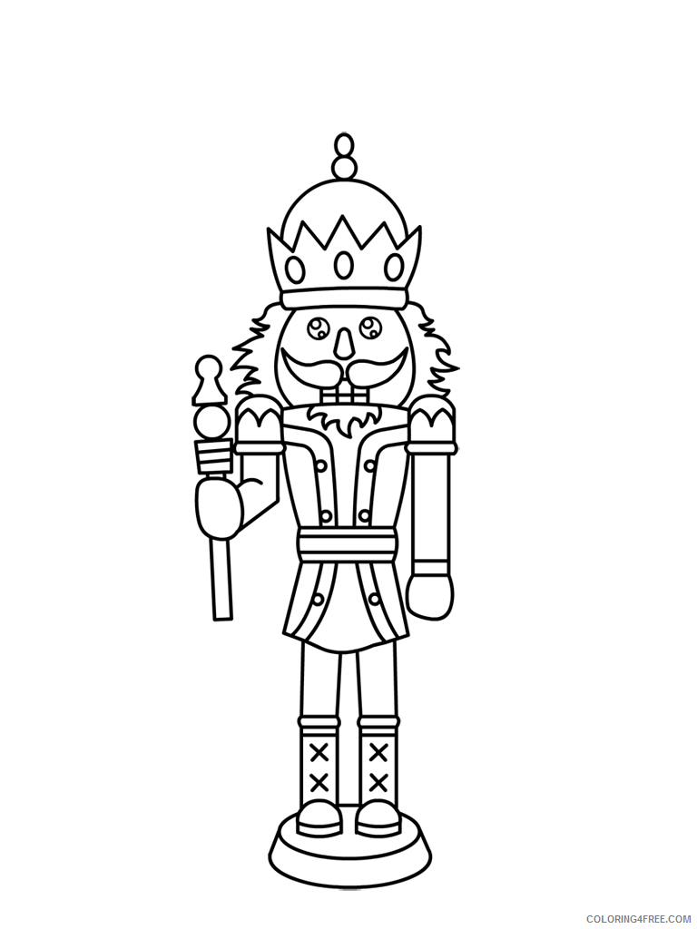 The Nutcracker Coloring Pages Nutcracker Printable 2021 5965 Coloring4free